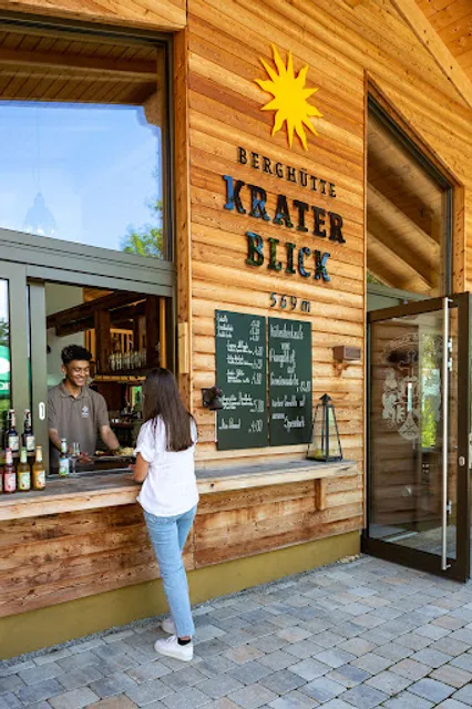 Berghütte Kraterblick