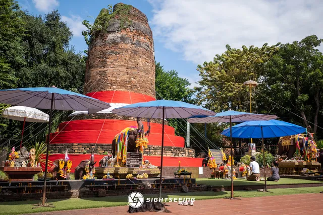 Ku Chang - War Elephant Memorial Shrine, Lamphun Town