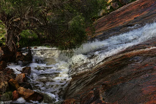 Bells Rapids Park Waterfall