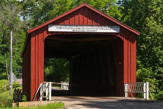 Historic Red Covered Bridge