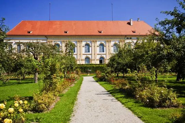Court garden at Dachau Palace