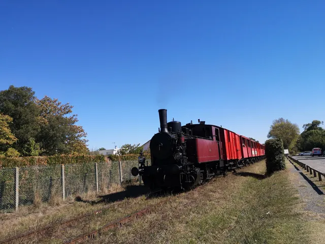 Le Train des Mouettes-Gare de Mornac.