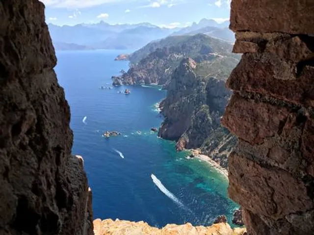 Départ randonnée Capo Rosso