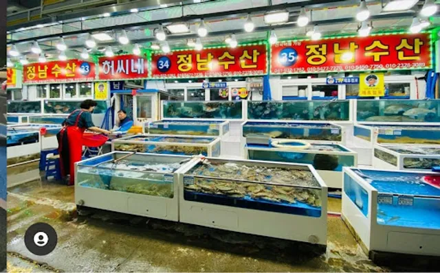 Daecheon Port Fisheries Market