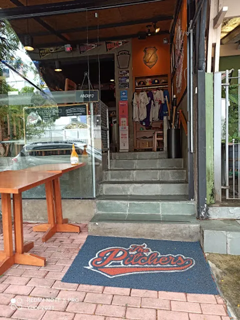 The Pitchers Burger and Baseball