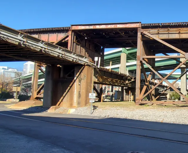 Richmond Triple Railroad Bridge Crossing