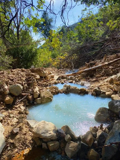 Montecito Hot Springs in Los Padres National Forest
