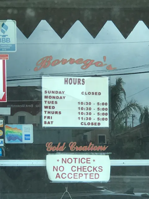 Borrego's Gold Creations