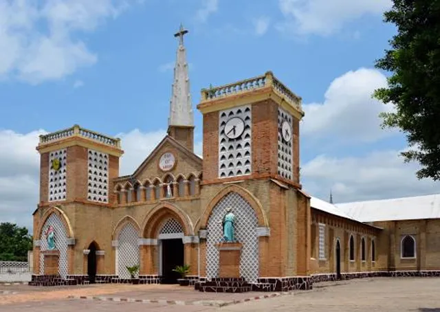 Sacred Heart Cathedral in Brazzaville
