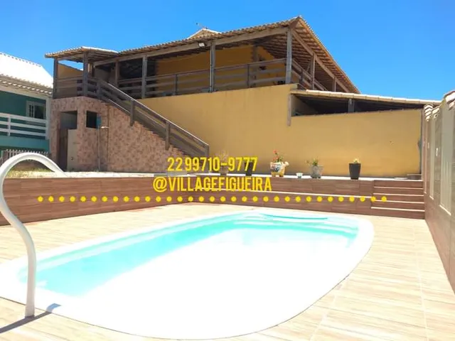 Casa temporada com piscina - Village Figueira