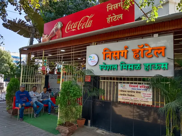 Nisarg Hotel Special Misal House | Bhondave Corner | Ravet