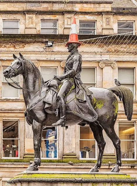 Equestrian statue of the Duke of Wellington, Glasgow