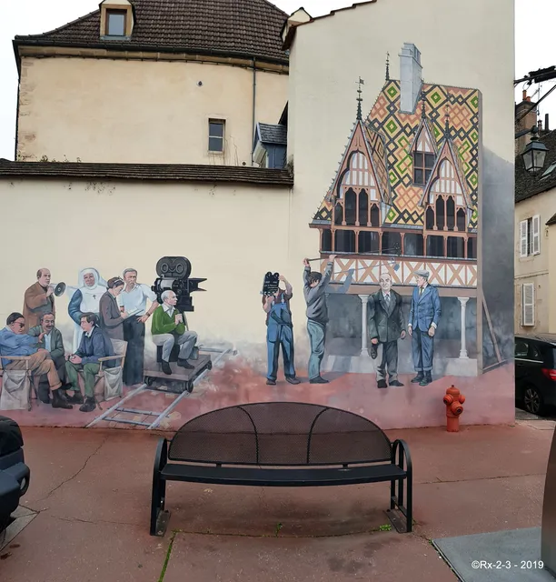 Mural de La Grande Vadrouille