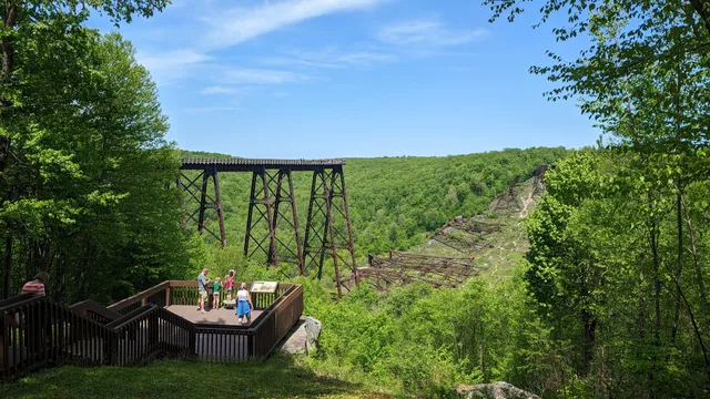 Knox & Kane Rail Trail Kinzua Bridge Trailhead