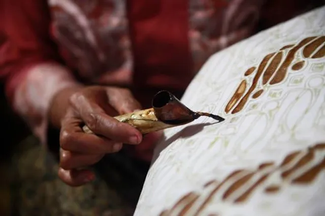 Gerbang Utama Kampung Wisata Batik Kauman Solo