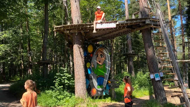 Kletterpark Waldbad Anif Salzburg