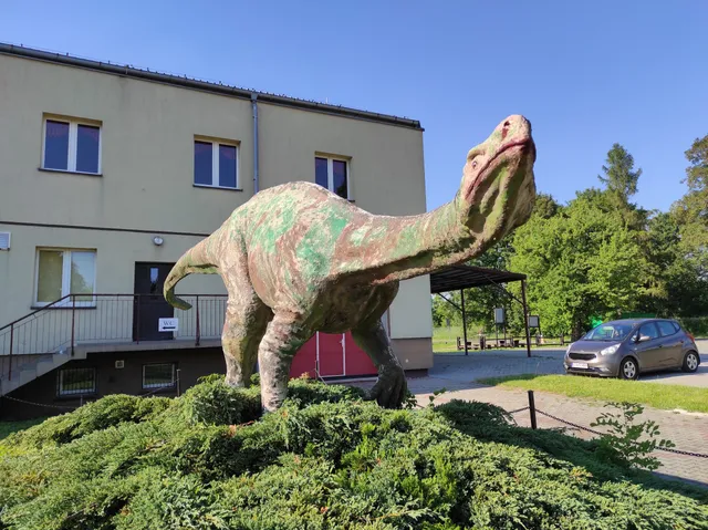 Muzeum Paleontologiczne w Lisowicach. Smok wawelski - zwiedzanie dla grup. Miejsce dla dzieci.