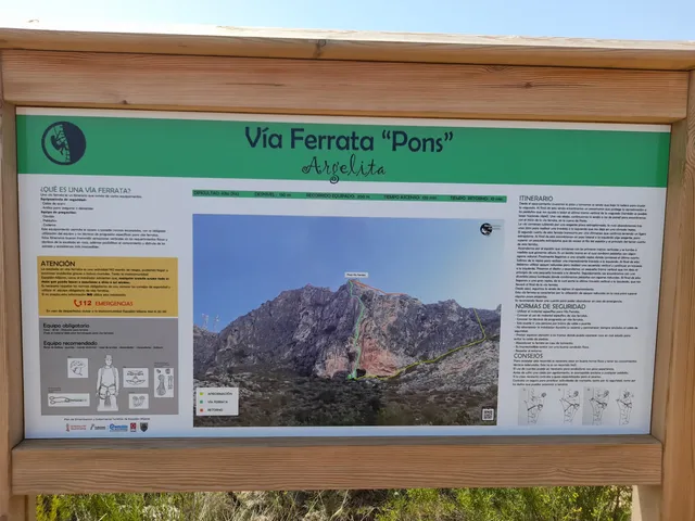 Vía Ferrata de Pons Argelita K4