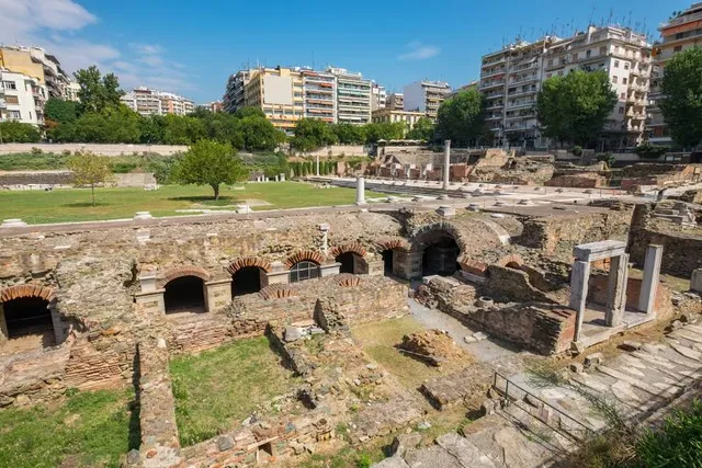 Ancient Agora Square