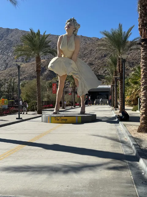 Marilyn Monroe Statue in Palm Springs