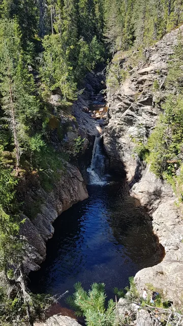 Korpreiret canyon in Løten and Elverum