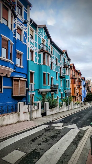 Las casas de colores