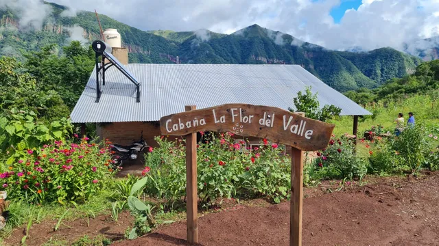 Cabaña rural "La flor del valle"