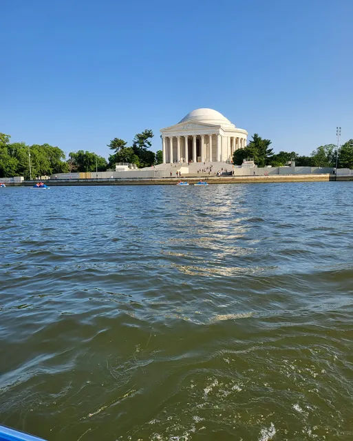 Boating In DC at Tidal Basin Pedal Boats