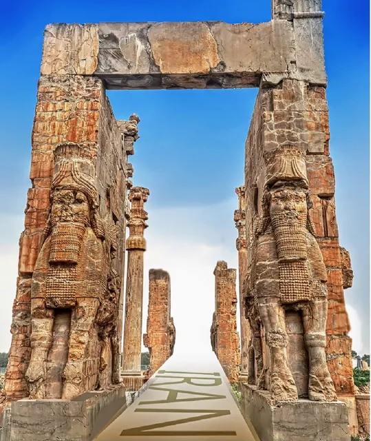 Entrance Gate To Persepolis