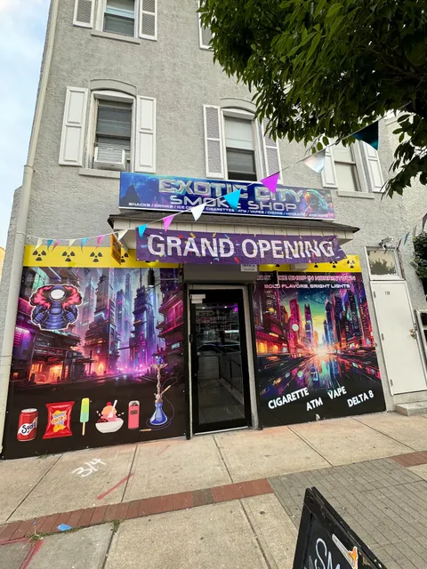 Exotic city smoke shop