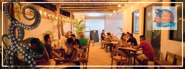 Siete Lenguas Restaurante y Marisqueria en Puerto Morelos