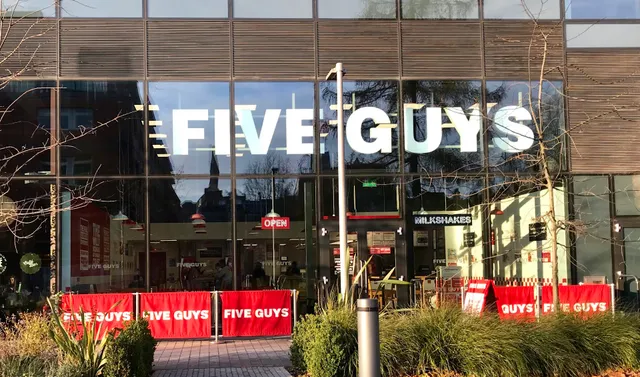 Five Guys Burgers and Fries Manchester University Green