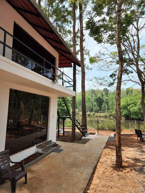 Camp Nomad by the lake