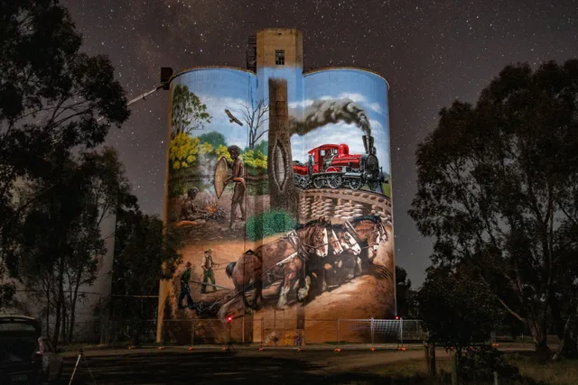 Katamatite Silo Art
