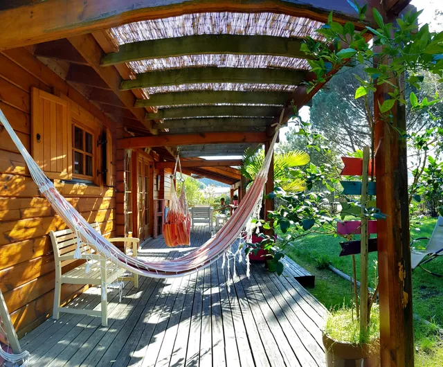 Belle Maison En Bois - Location de gite dans les Landes