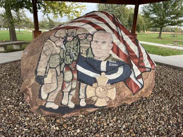 The Iowa County Freedom Rock