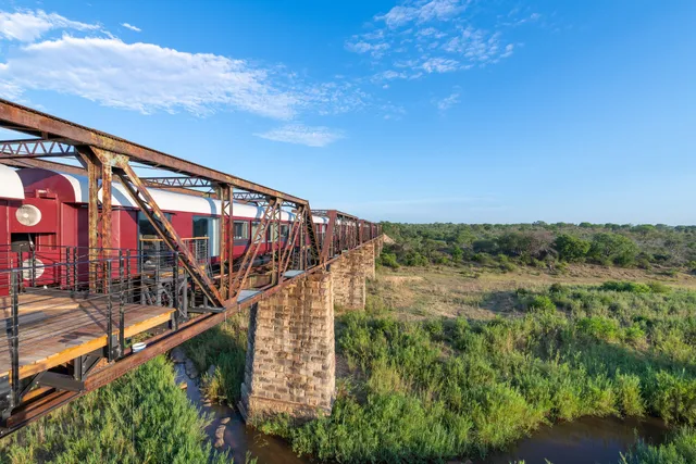 Kruger Shalati - The Train on the Bridge