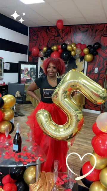 Salon Red by (The Blowout Queen)