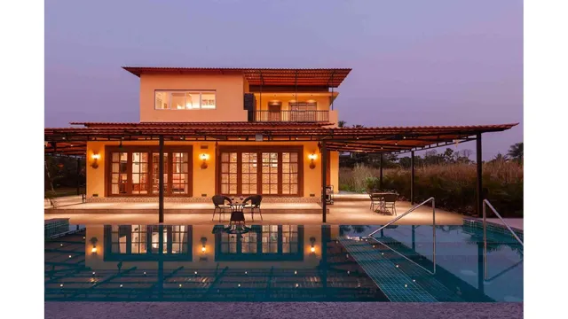 StayVista at Golden Sunsets | Premium Villa with Pool in Alibaug