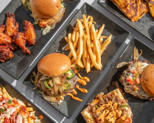 Buzzin Burgers - Cheesesteaks|Wings|Desserts (Inside Politan Row Food Hall)