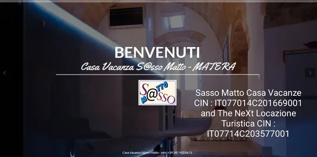 Sasso Matto and the NeXt - Casa Vacanze - Sassi di Matera