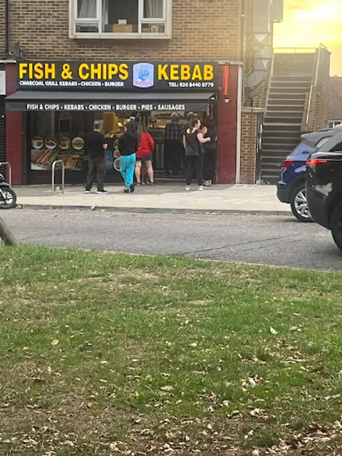 Popeyes Fish and Chips Kebab