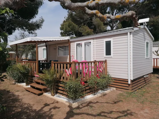 Location Mobil Home Delphine et Christophe Narbonne plage entre particuliers.