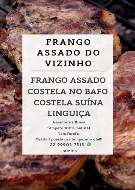 Frango do Vizinho - Frango na Brasa & Costela no Bafo