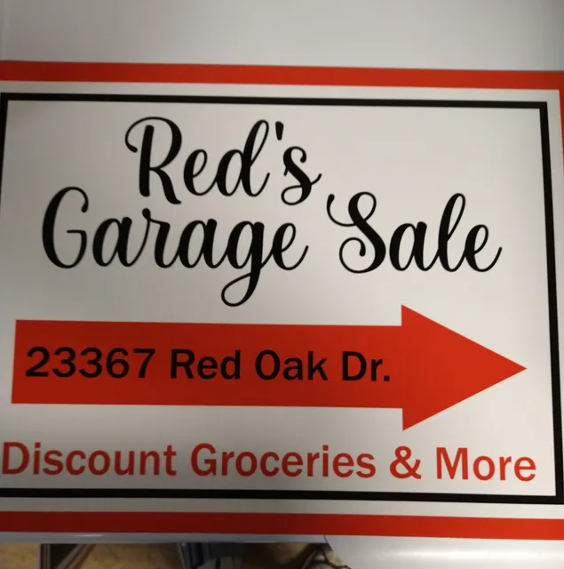 Reds Garage Sale