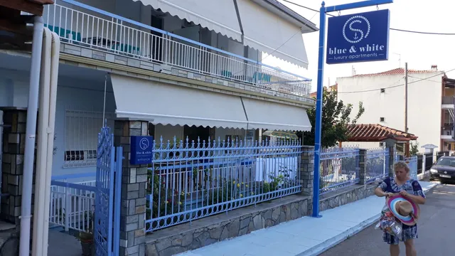 Blue and White Luxury Apartments