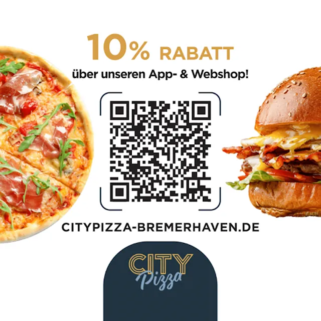 City Pizza Bremerhaven - 10% NUR über unseren App - Webshop