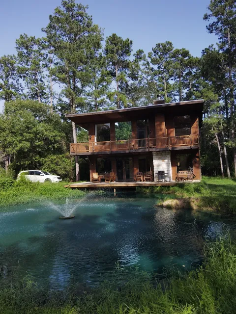 Waterfront Treehouse in a Magical Forest!
