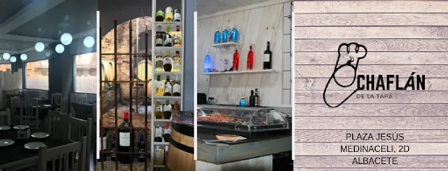 Restaurante Arrocería Chaflán de la tapa.