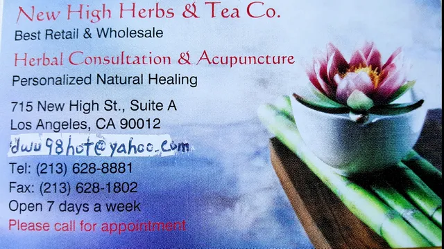 New High Ginseng Herbs & Tea